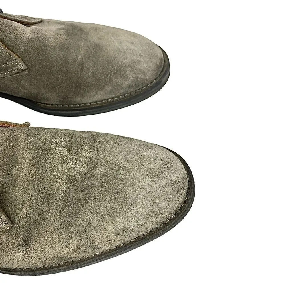 🔥 Bruno Magli “Joker” Gray Suede Chukka Boots – Italian Luxury | Size 10.5M